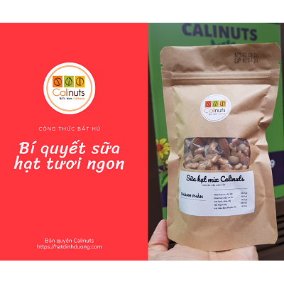 Nguyên liệu sữa hạt Calinuts
